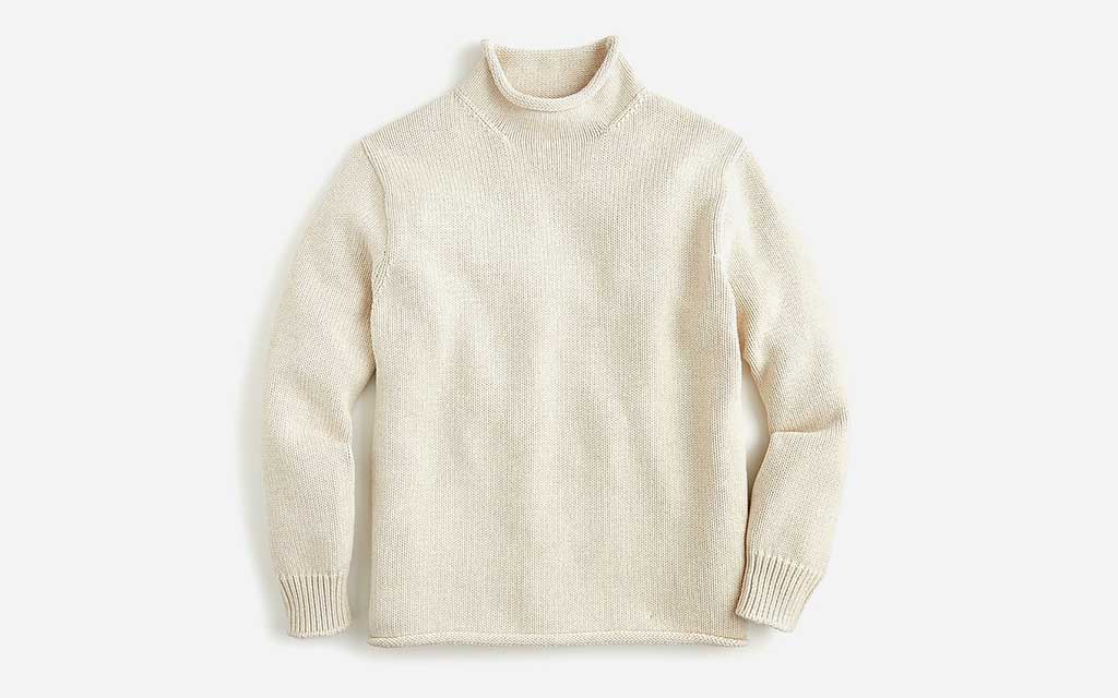 J.Crew Unisex 1988 Cotton Rollneck™ Sweater