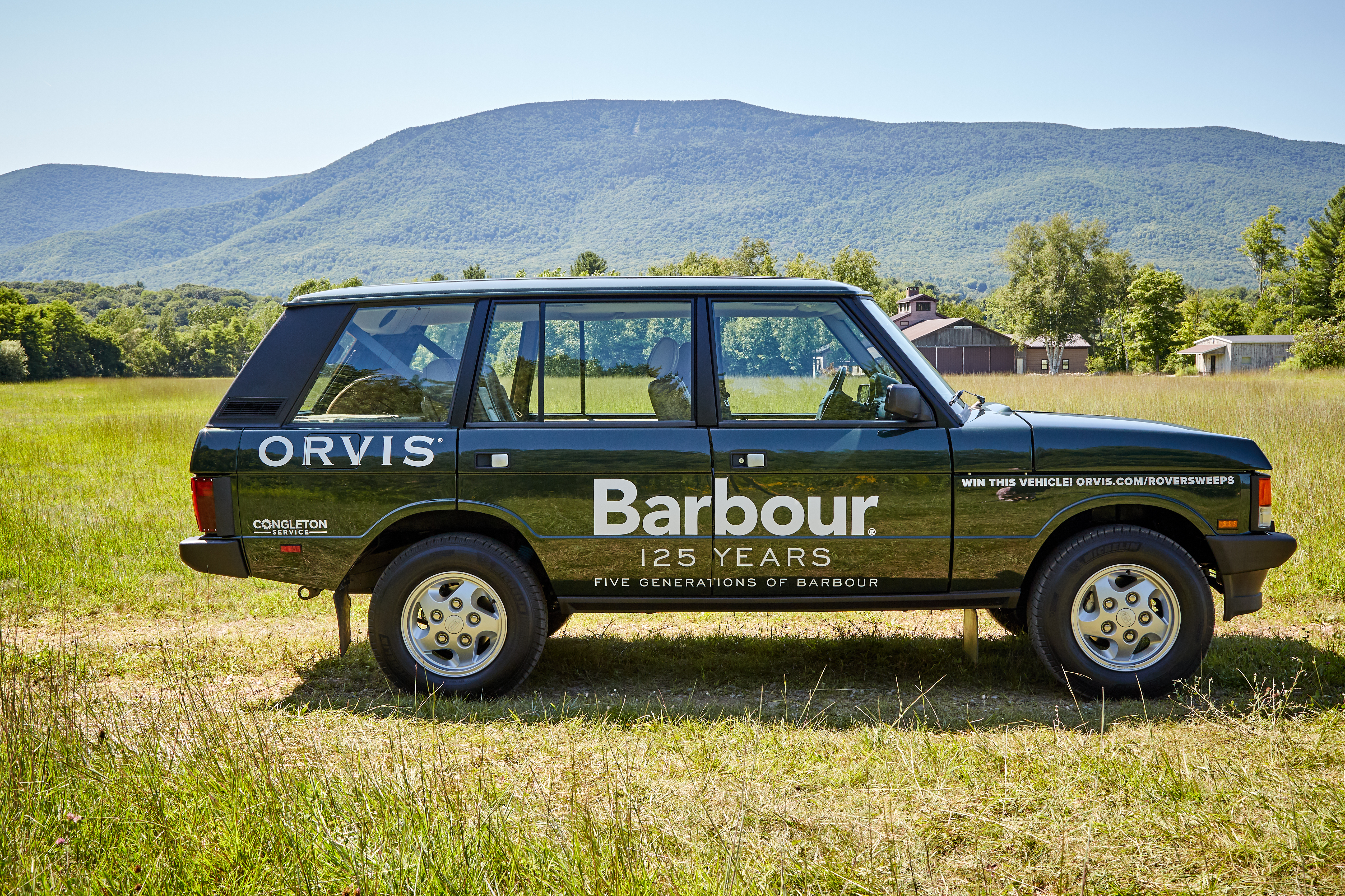 barbour range rover collection