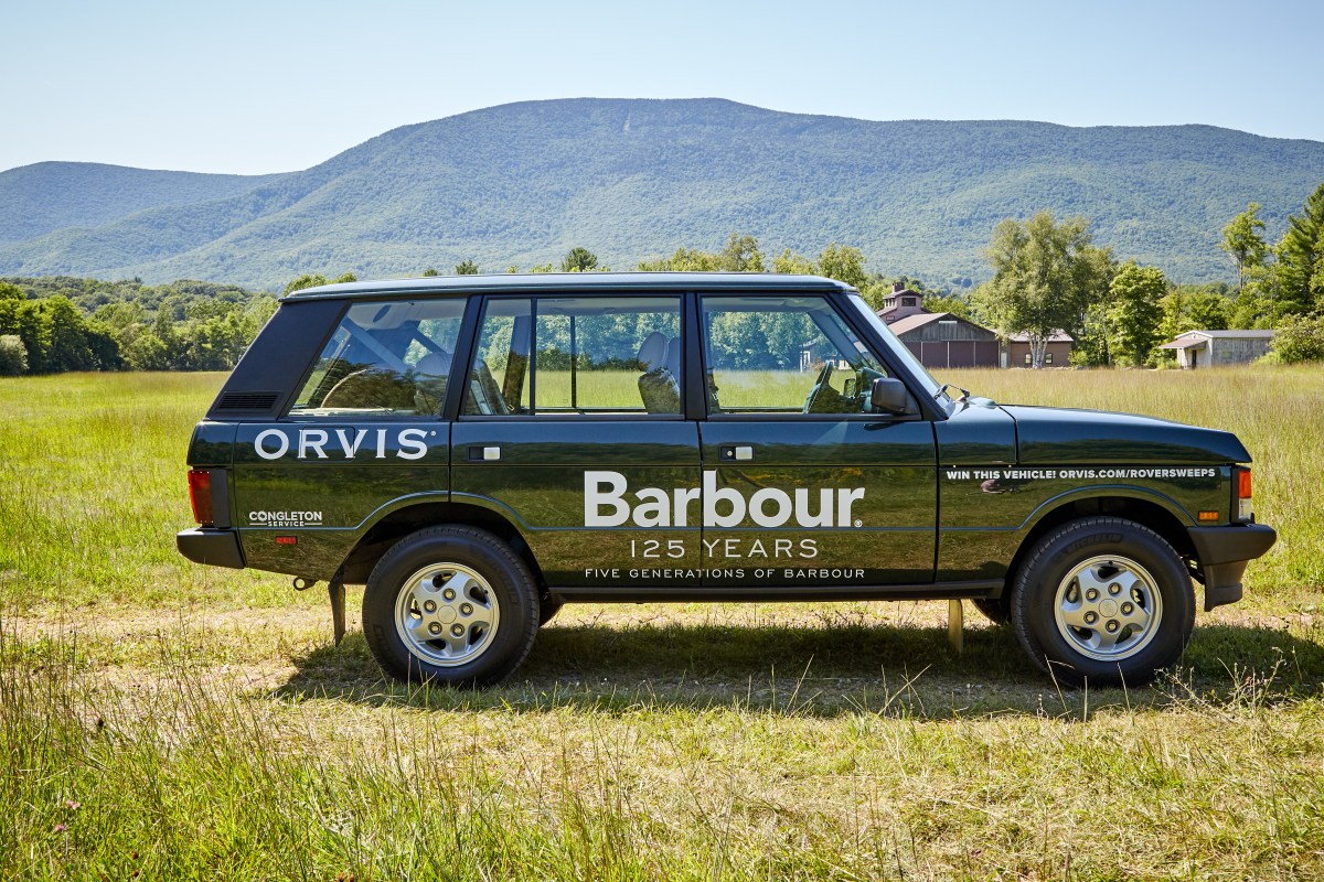 Barbour and Orvis Team Up for the Vintage Range Rover of Your Dreams ...