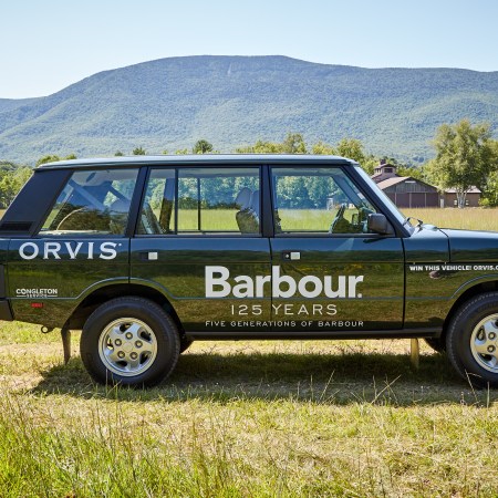 The Barbour Land Rover