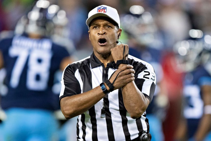Refs Hold Onto Flags for Holding After Conference Call With NFL