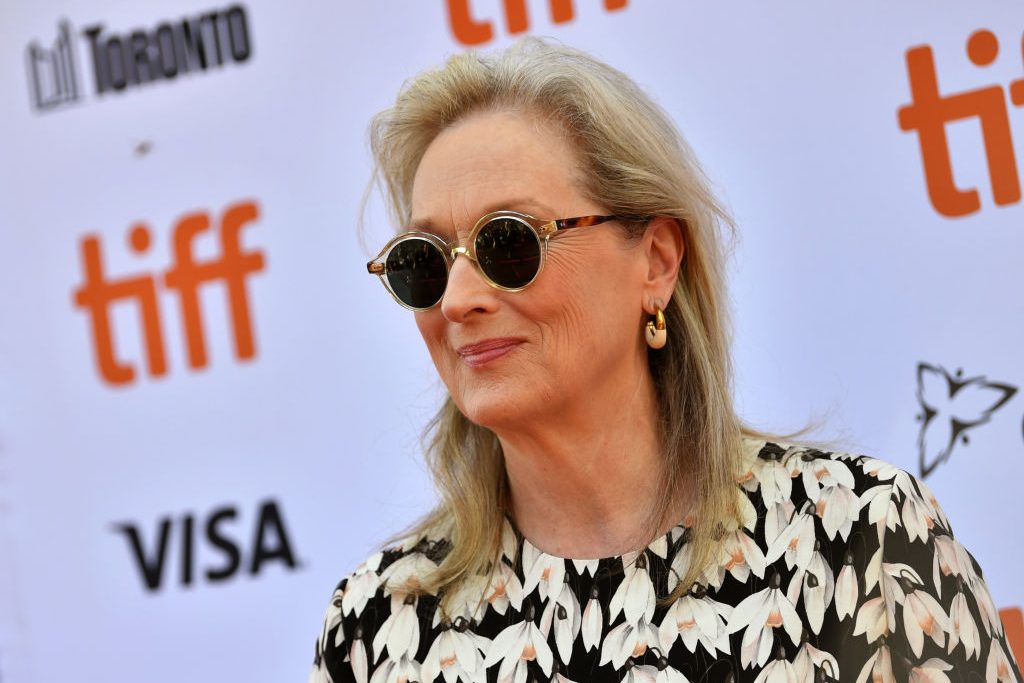Meryl Streep attends the North American Premiere of 'The Laundromat' at the The Princess of Wales Theatre on September 09, 2019 in Toronto, Canada. (Photo by Emma McIntyre/Getty Images for Netflix)