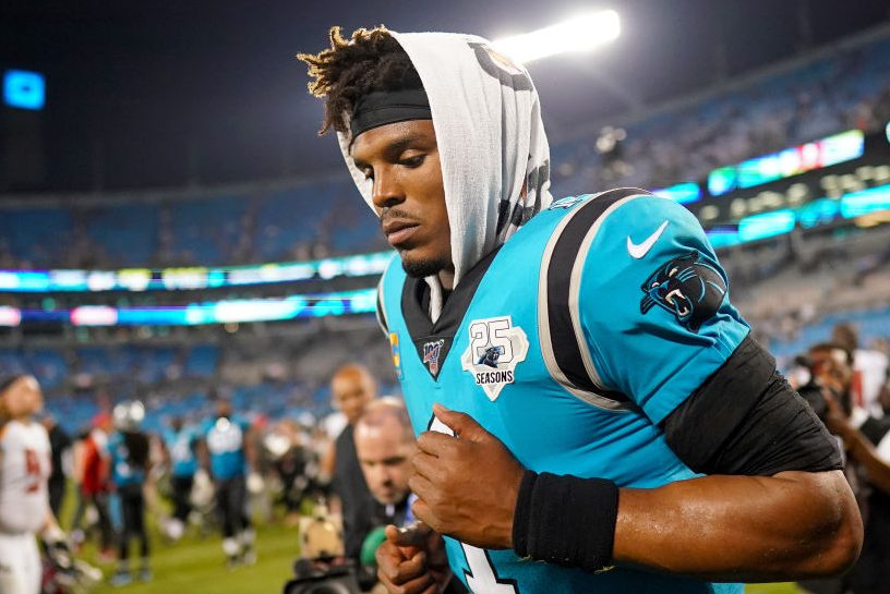 Report: Cam Newton Out Indefinitely for Carolina Panthers With Foot Injury