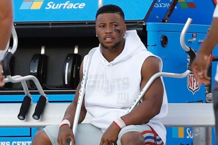 Giants Star RB Saquon Barkley Could Miss Two Months of Action