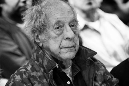 Photographer Robert Frank attends the opening of "Robert Frank, Books And Films, 1947 - 2016" at The Tisch Galleries on January 28, 2016 in New York City.