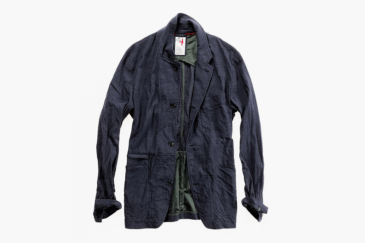 Relwen Linen Trap Blazer