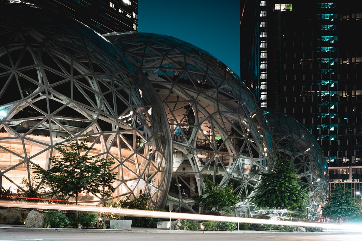 Amazon Sphere Seattle, Washington Headquarters