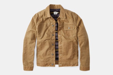 Huckberry Waxed Trucker Jacket