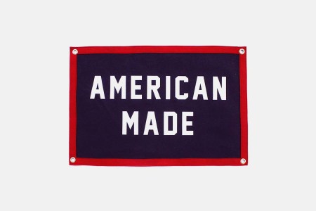 Pick Up a Sweet Camp Flag From Oxford Pennant, Now Available on Huckberry