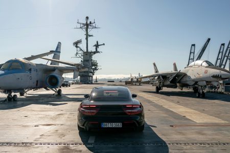 See an All-Electric Porsche Do 0-90-0 on an Aircraft Carrier