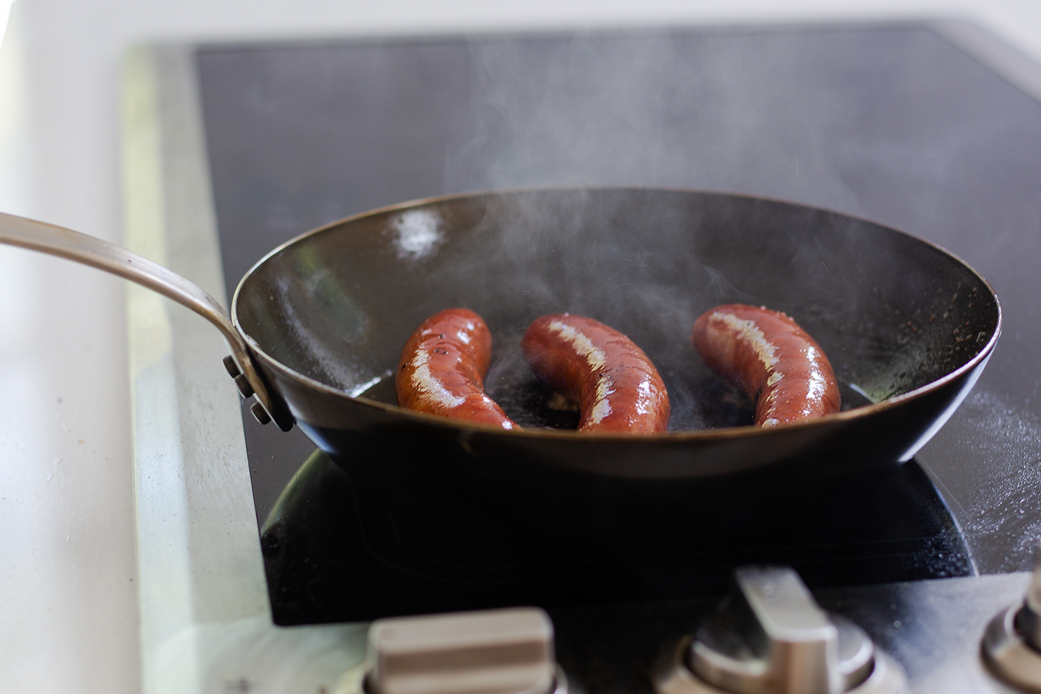 Review Made In Blue Carbon Steel Frying Pan InsideHook