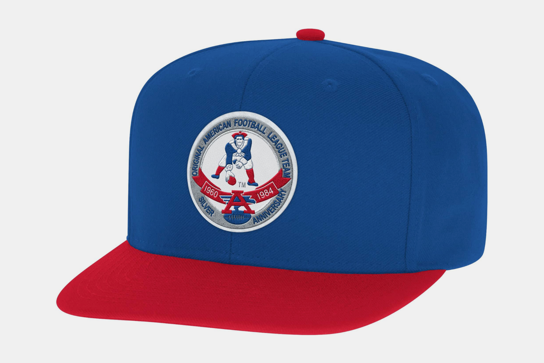 mitchell & ness patriots vintage cap