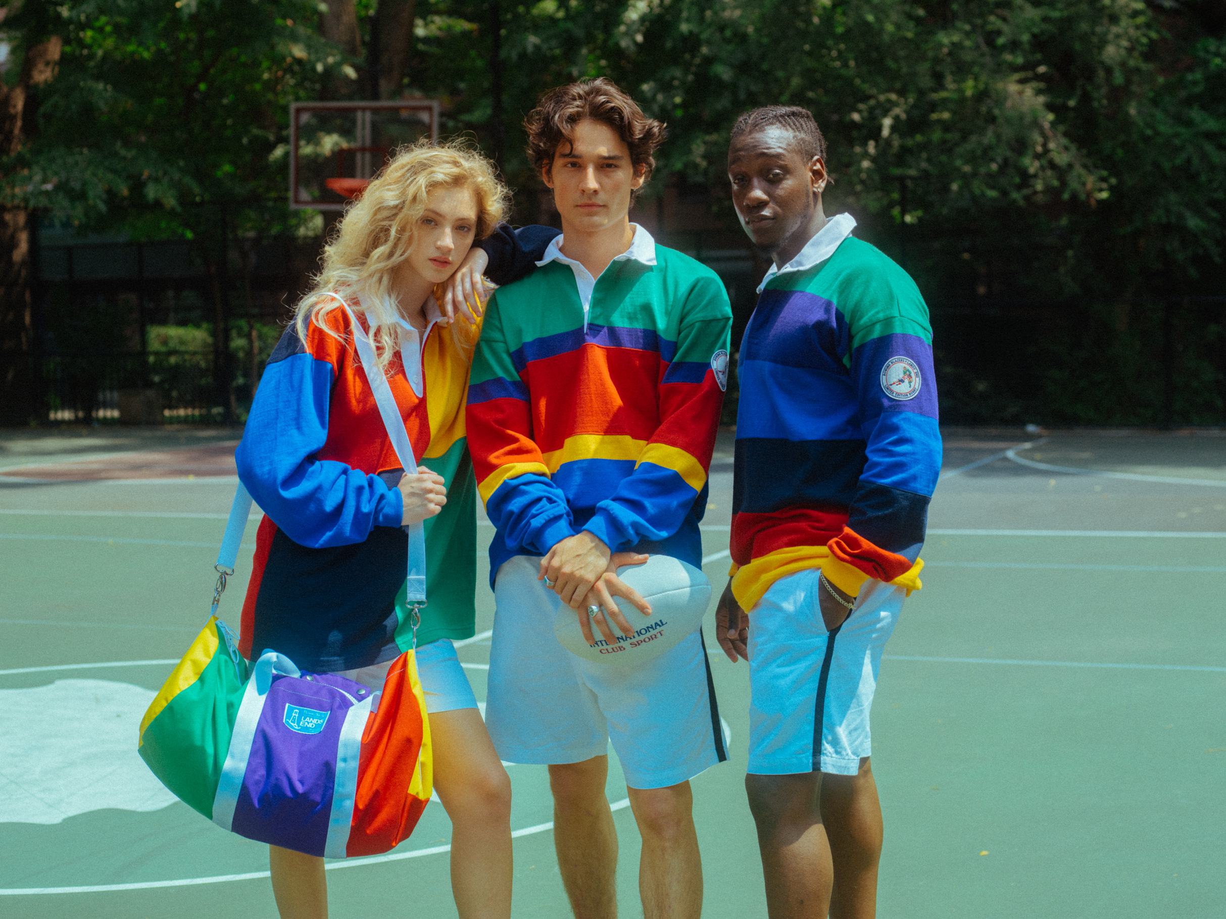 Rowing Blazers Lands End rugby shirts