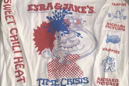 A bootleg design inspired by Vampire Weekend and Ezra Koenig's Time Crisis radio show.