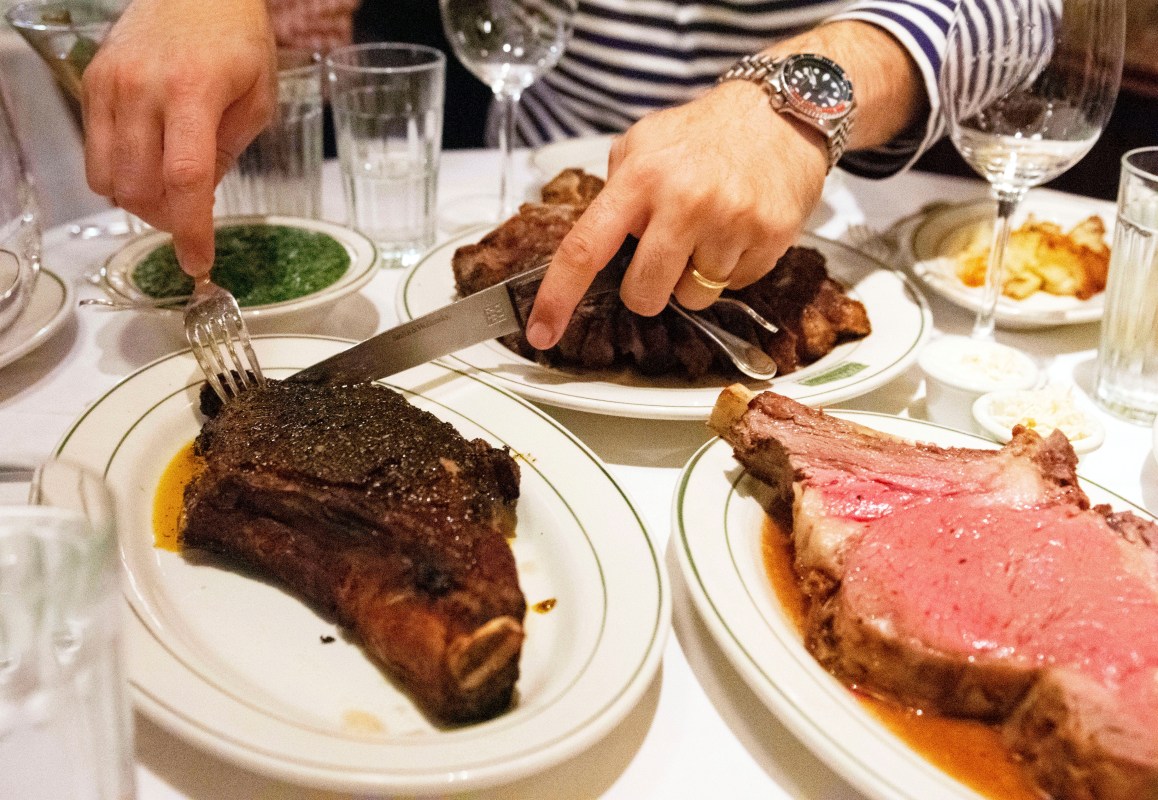 You have to order more than one cut of beef at Smith & Wollensky.