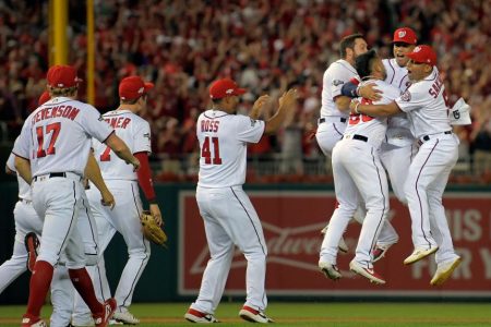 Nationals Beat Brewers in NL Wild Card