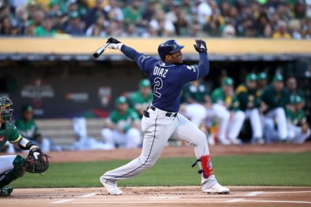 Rays Power Past A's With 4 HRs in AL Wild-Card Game