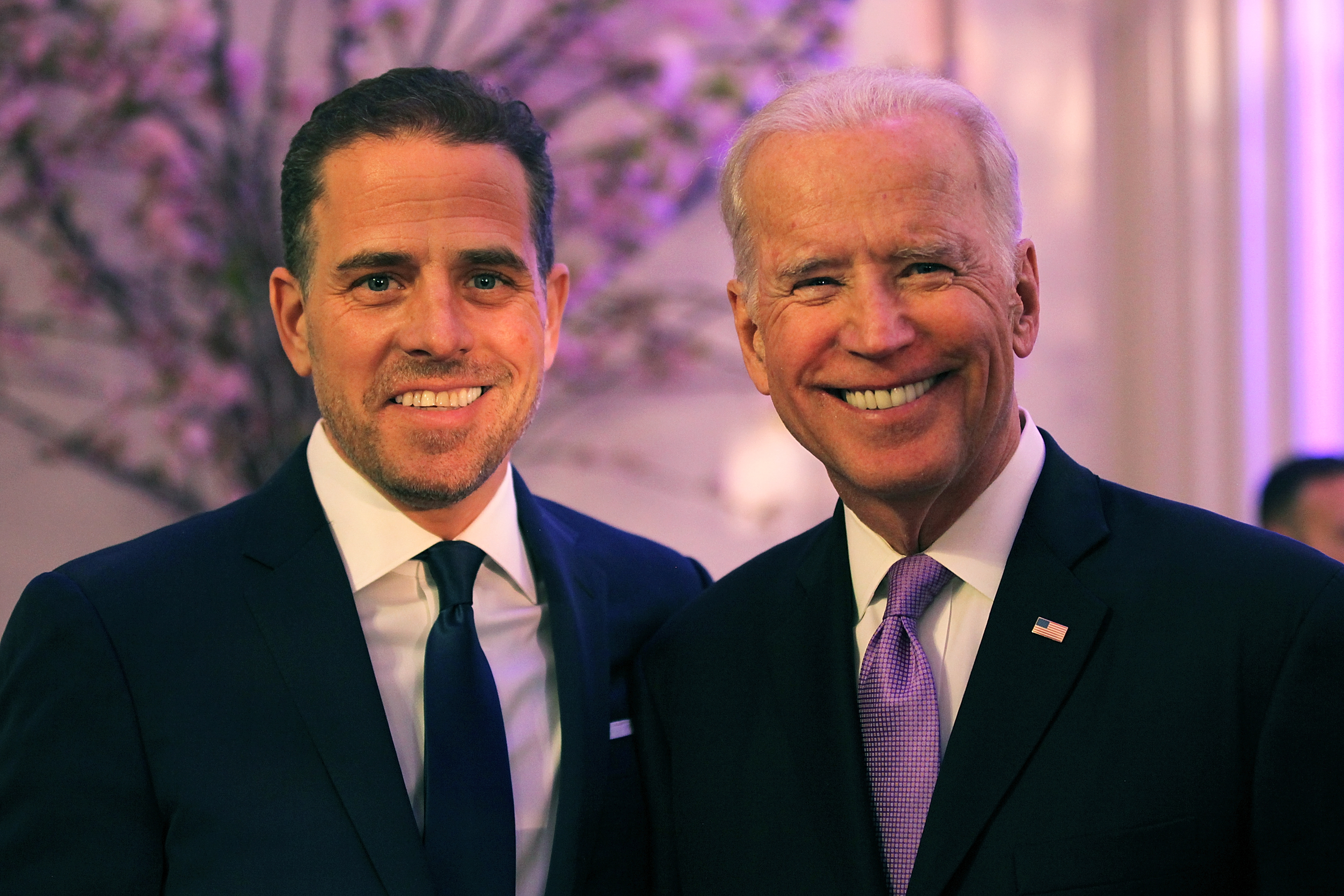 Hunter and Joe Biden (Photo by Teresa Kroeger/Getty Images for World Food Program USA)