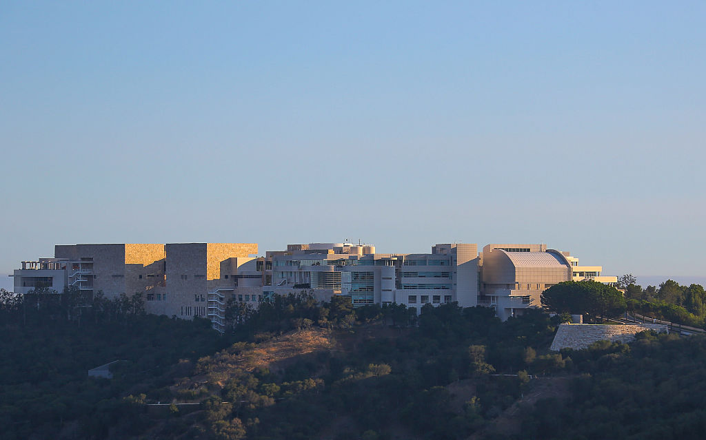An exterior view of the Getty Center on August 22, 2016 in Los Angeles, California.  (Photo by FG/Bauer-Griffin/GC Images)
