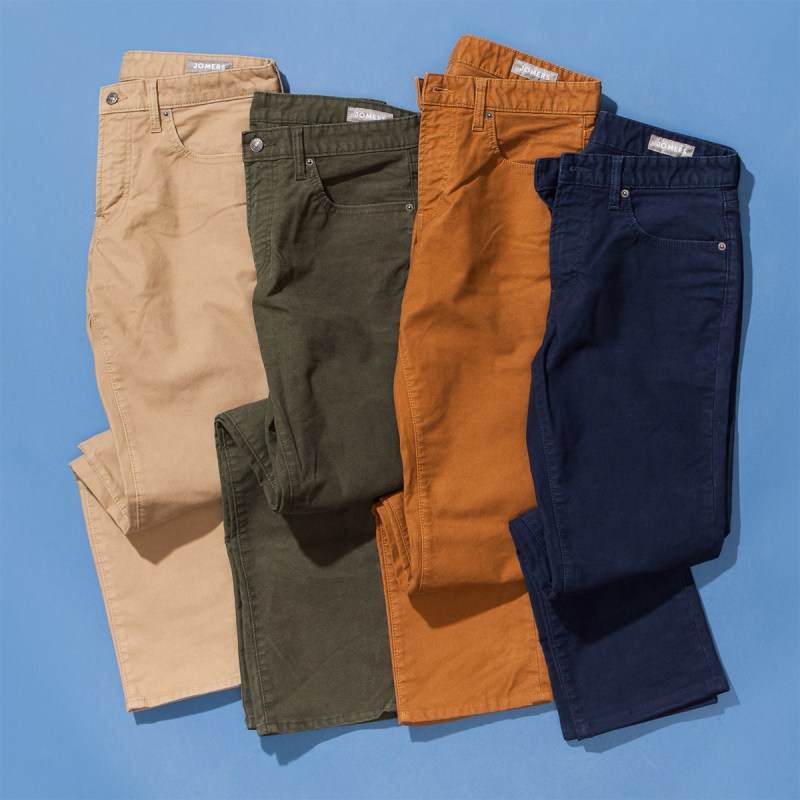 The Italian Stretch Moleskin Pant from Jomers Is Ideal for Fall