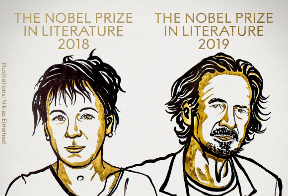 Nobel Prize literature 2018 and 2019