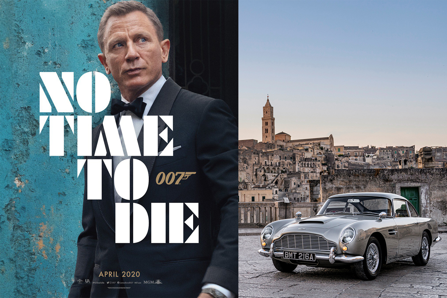 Aston Martin Cars in James Bond "No Time to Die"