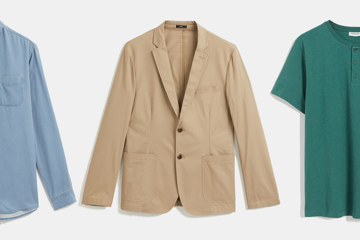 Frank And Oak Blazer and Shirts