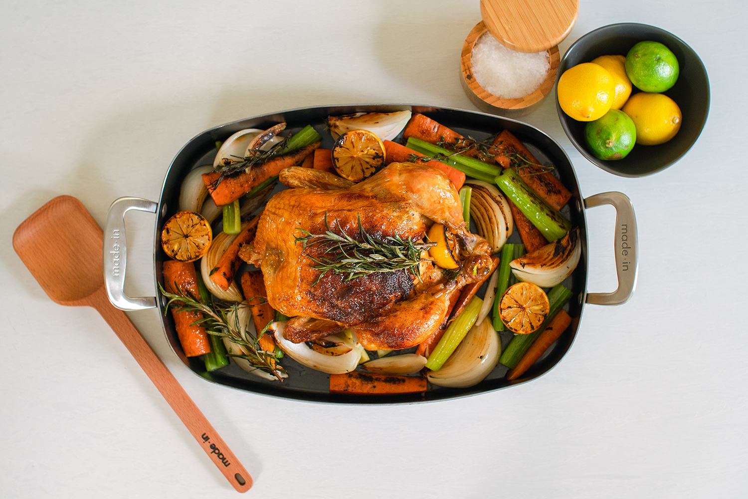 Made In Blue Carbon Steel Roasting Pan