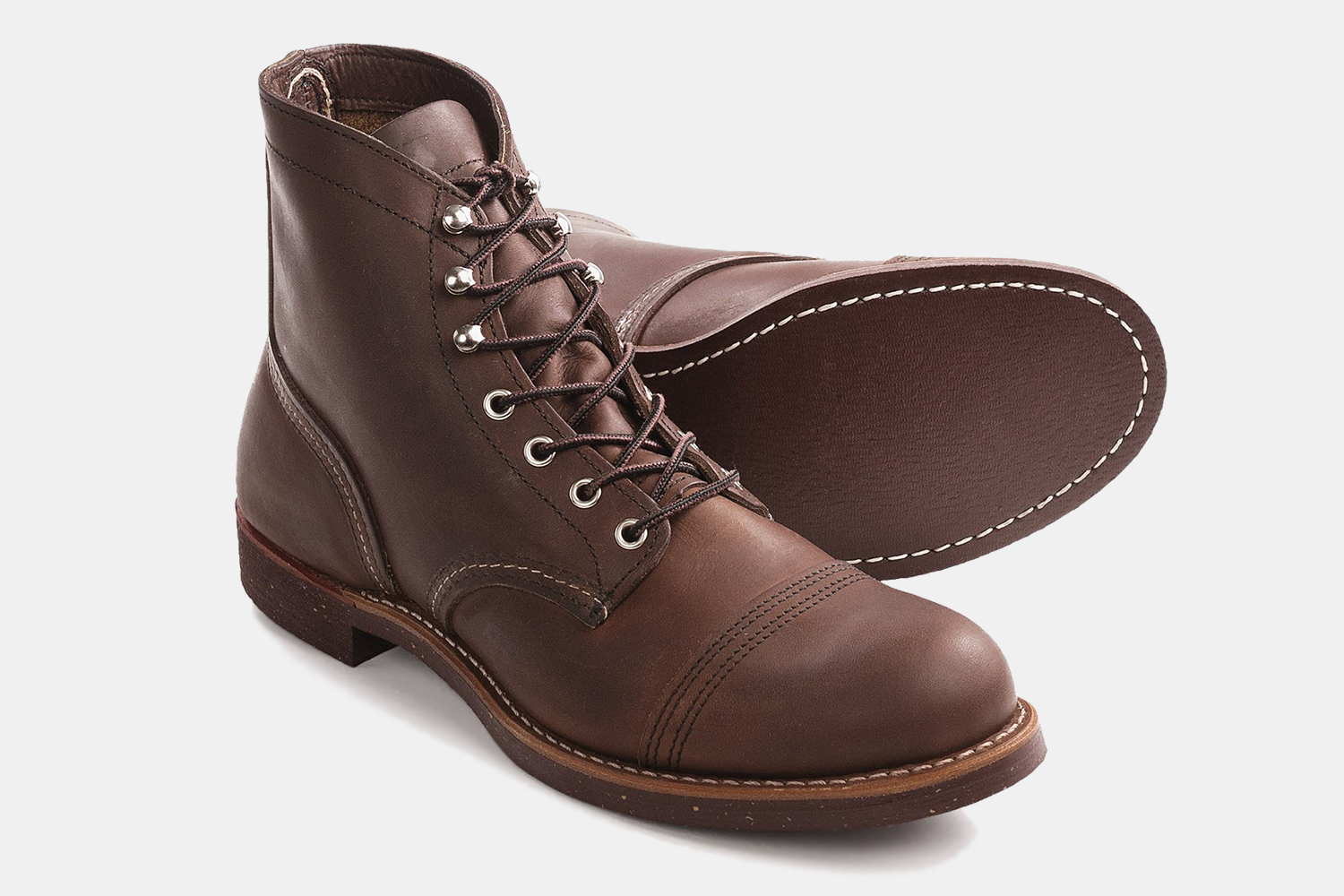 red wing cap toe boots