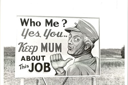 Manhattan Project sign