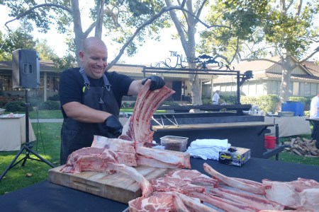 Chef Anthony Endy at BBQ Bootcamp (Photo courtesy of Alisal Guest Ranch & Resort)