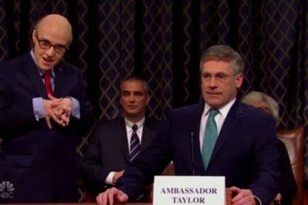 Jon Hamm as Bill Taylor on "Saturday Night Live"