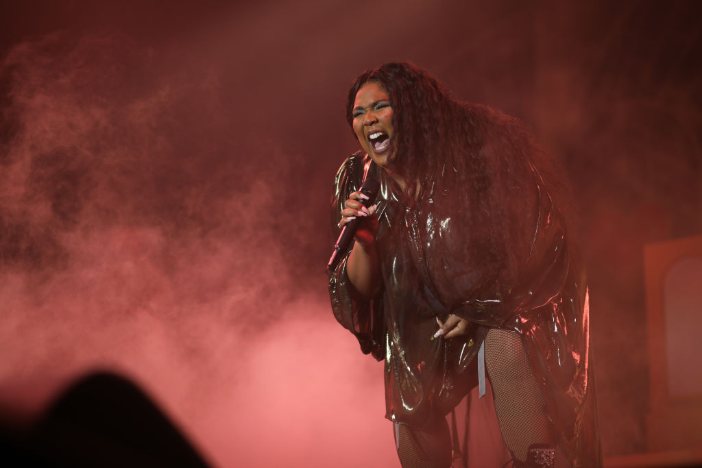  Lizzo performs at Palladium on November 13, 2019 in Cologne, Germany. (Photo by Jeremy Moeller/Redferns)