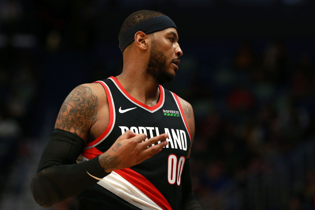 Carmelo Anthony Was Carmelo Anthony in Debut for Blazers