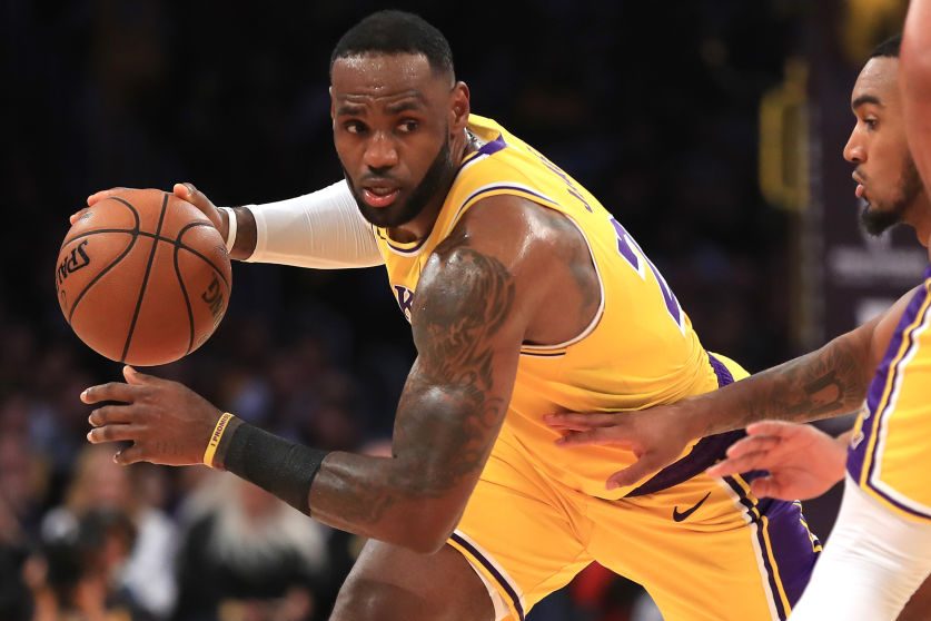 LeBron James Makes NBA History With Triple-Double in Win