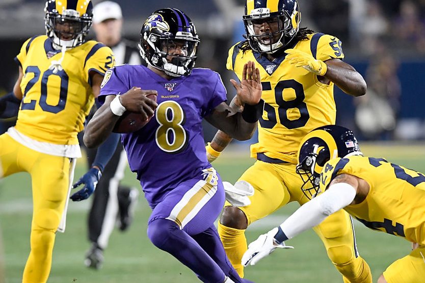 Lamar Jackson Leads Ravens in Rout of Rams in Los Angeles