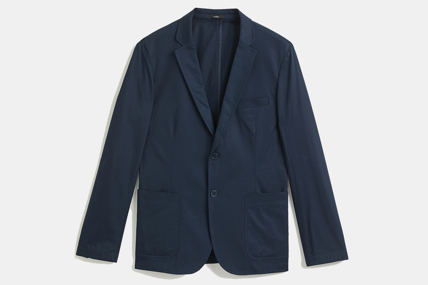 Frank And Oak Men's The Laurier Cotton Blazer in Navy Discount