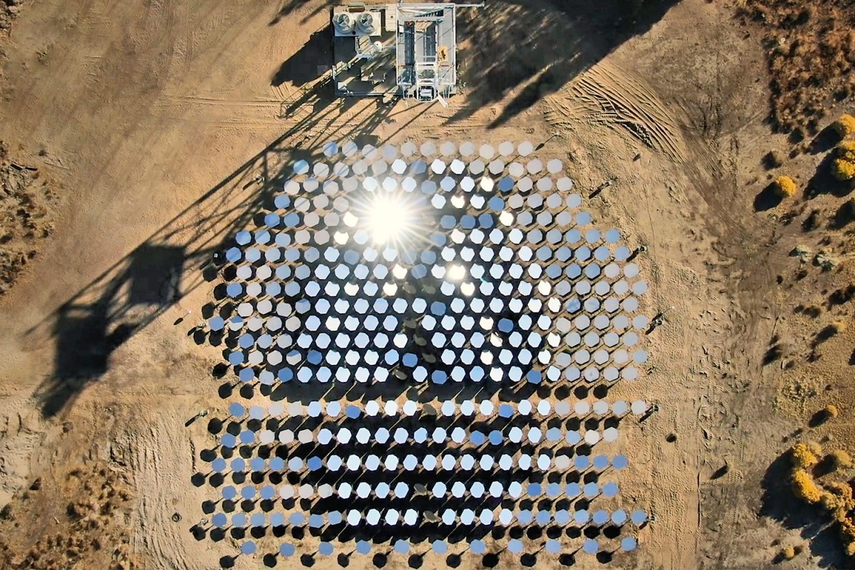 Heliogen Solar Thermal Plant in Lancaster, California