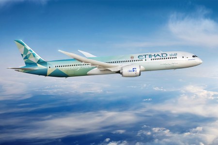 Etihad Greenliner Plane