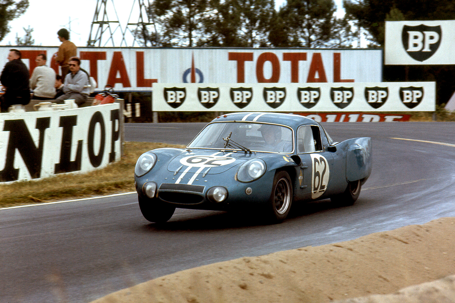 <strong>Alpine A210</strong><br><strong>Car numbers: </strong>44, 45, 46, 47, 55 and 62<br>Of the 15 cars that finished the ‘66 Le Mans (yes, only 15 closed out the day), little-known automaker Alpine came up second in number of finishers with No. 62, 44, 45 and 46 all making it to the end. The marque closed up shop in 1995 but <a href="https://www.alpinecars.com/en/">relaunched in 2017</a>.<br><br>