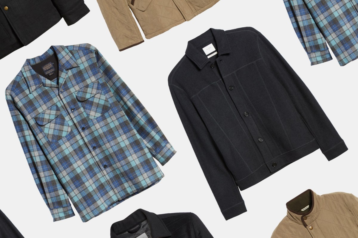 Nordstrom menswear shirts and jackets