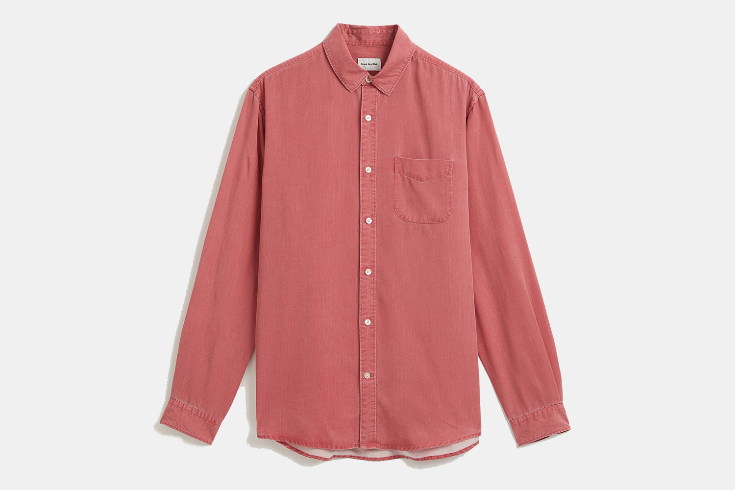 Frank And Oak Sale on Men's Tencel lyocell Eco-Dye Shirt