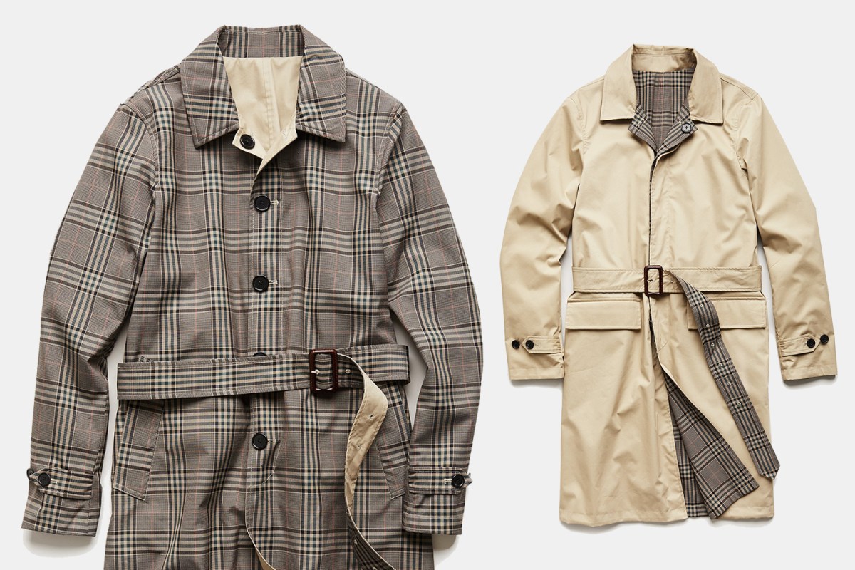 Todd Snyder Reversible Mac Trench Coats