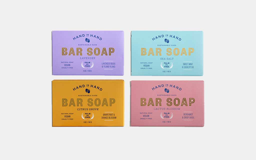 Hand in Hand Sustainable Bar Soap