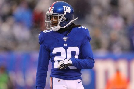  Janoris Jenkins in action against the Green Bay Packers. (Mike Stobe/Getty)