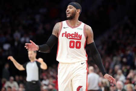 Carmelo Anthony Named Player of the Week for First Time Since 2014