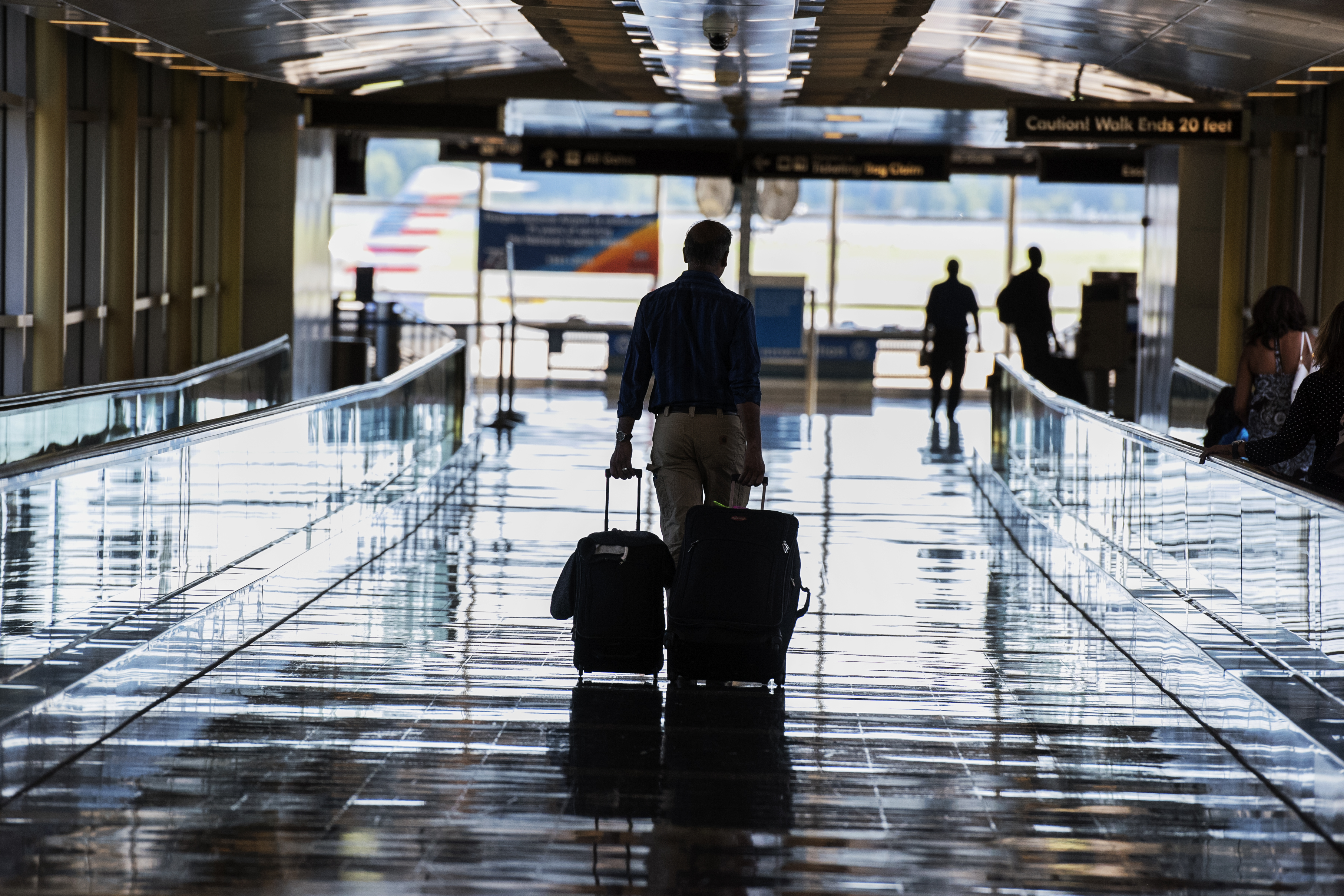 Checking your bags at airport is good