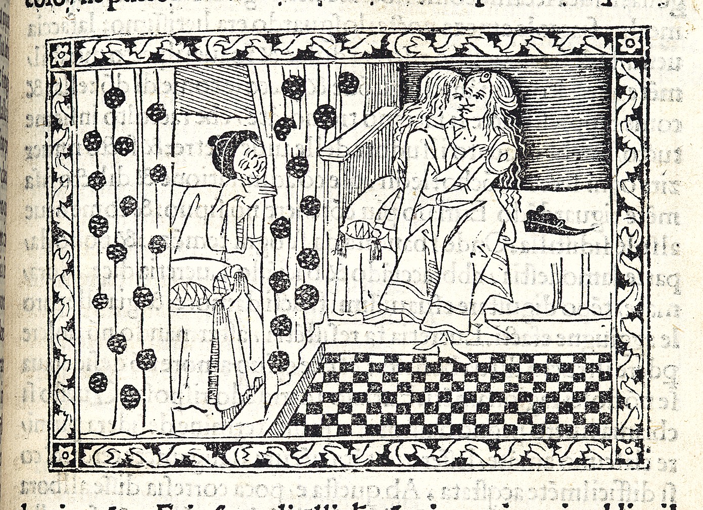 Illustration from future Pope's novel