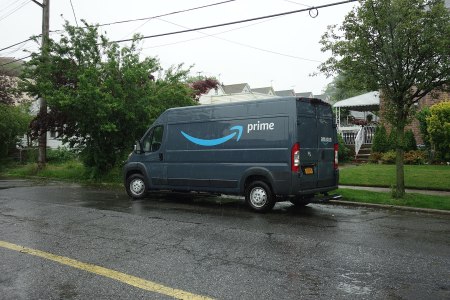 Amazon van
