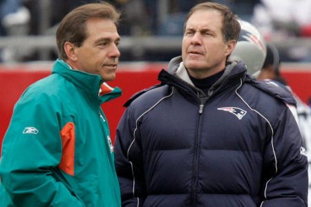 Bill Belichick and Nick Saban's football friendship
